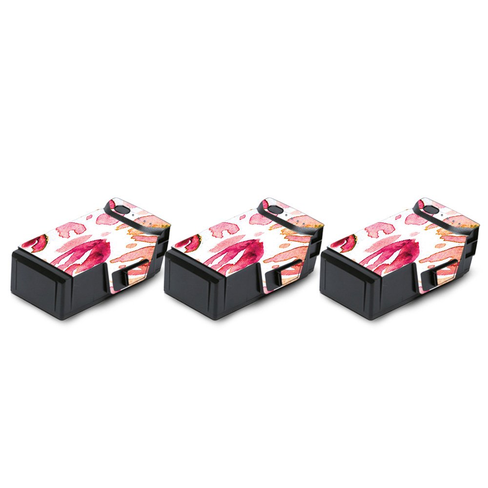 MightySkins Skin Compatible with DJI Mavic Air Drone - Pink Petals | Battery (3 Pack) | Protective, Durable, and Unique Vinyl Decal wrap Cover | Easy to Apply, Remove | Made in The USA