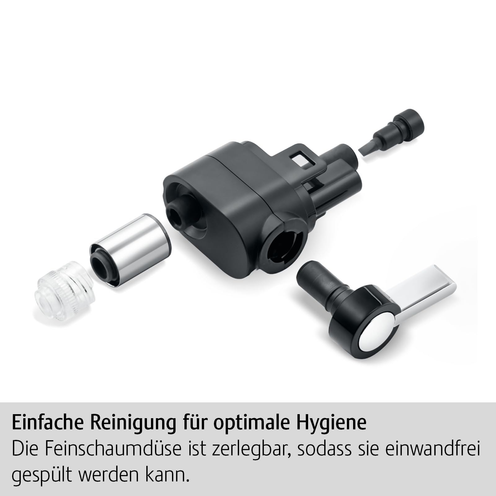 JURA original - buse à mousse fine professionnelle G2 - lot de 1 - 24250, noire