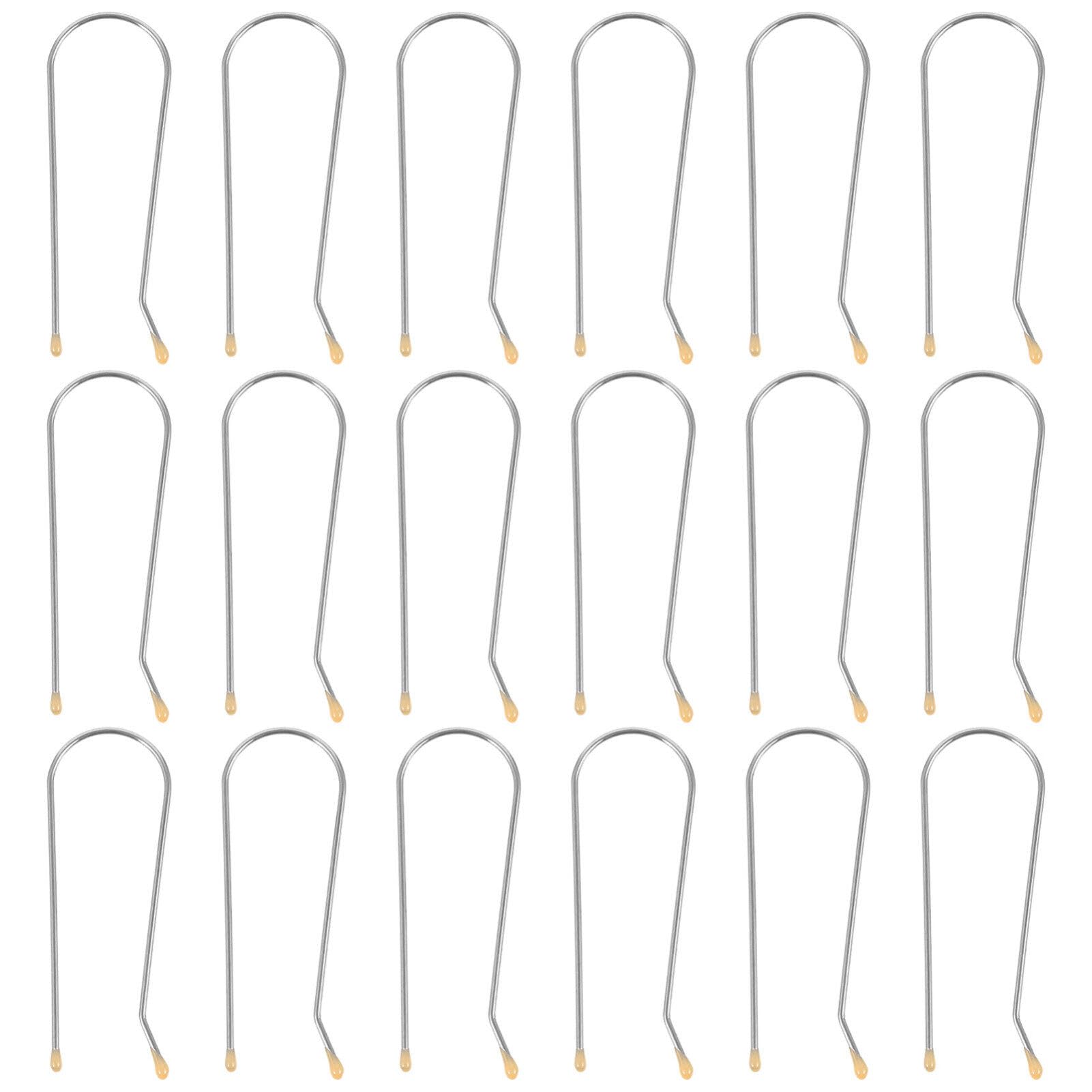 VILLCASE Hot Roller Clips U-shaped 20pcs Replacement Clips for Perm Rollers for Short Hair