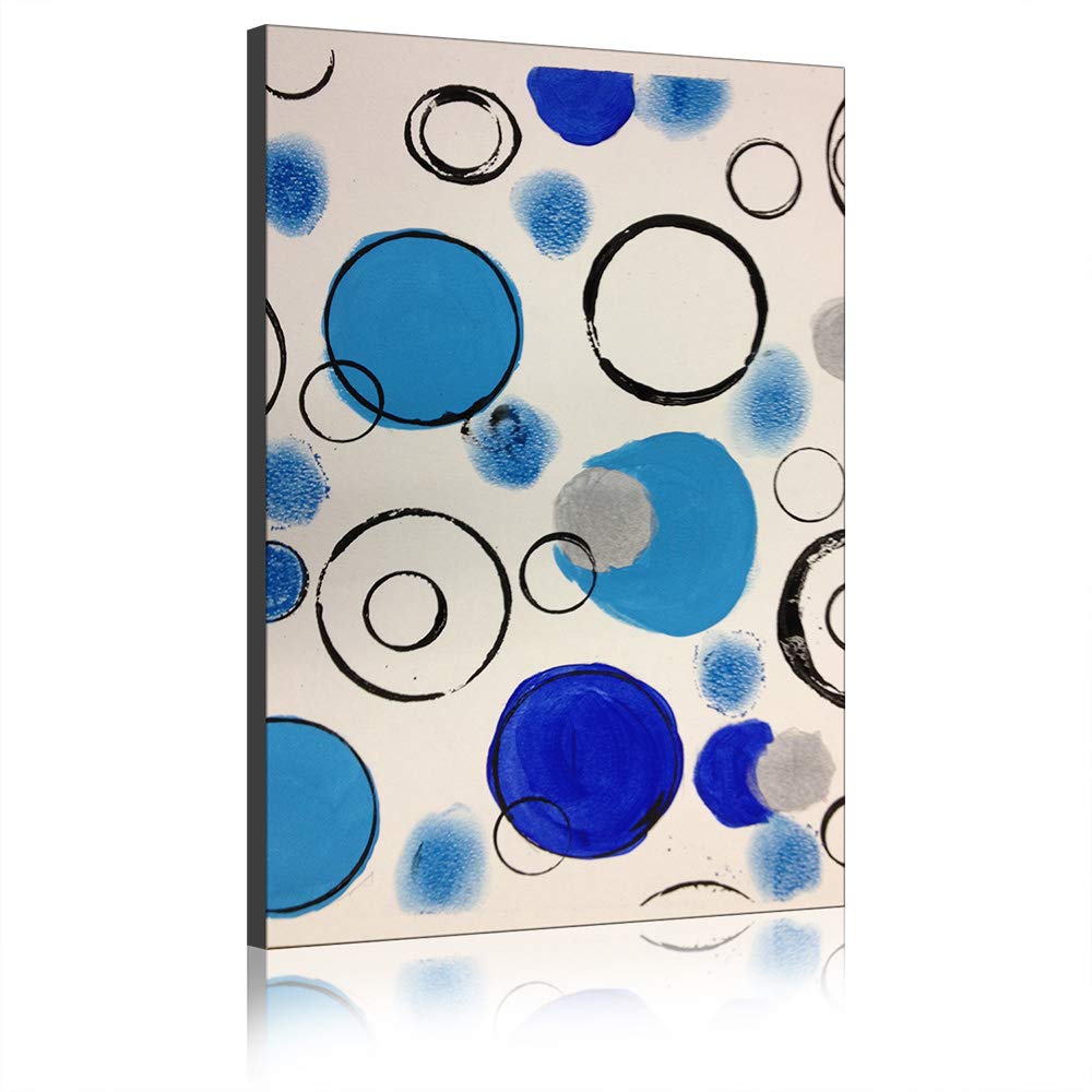 Tableau Kandinsky grand format vertical pour habiller un mur vide avec élégance