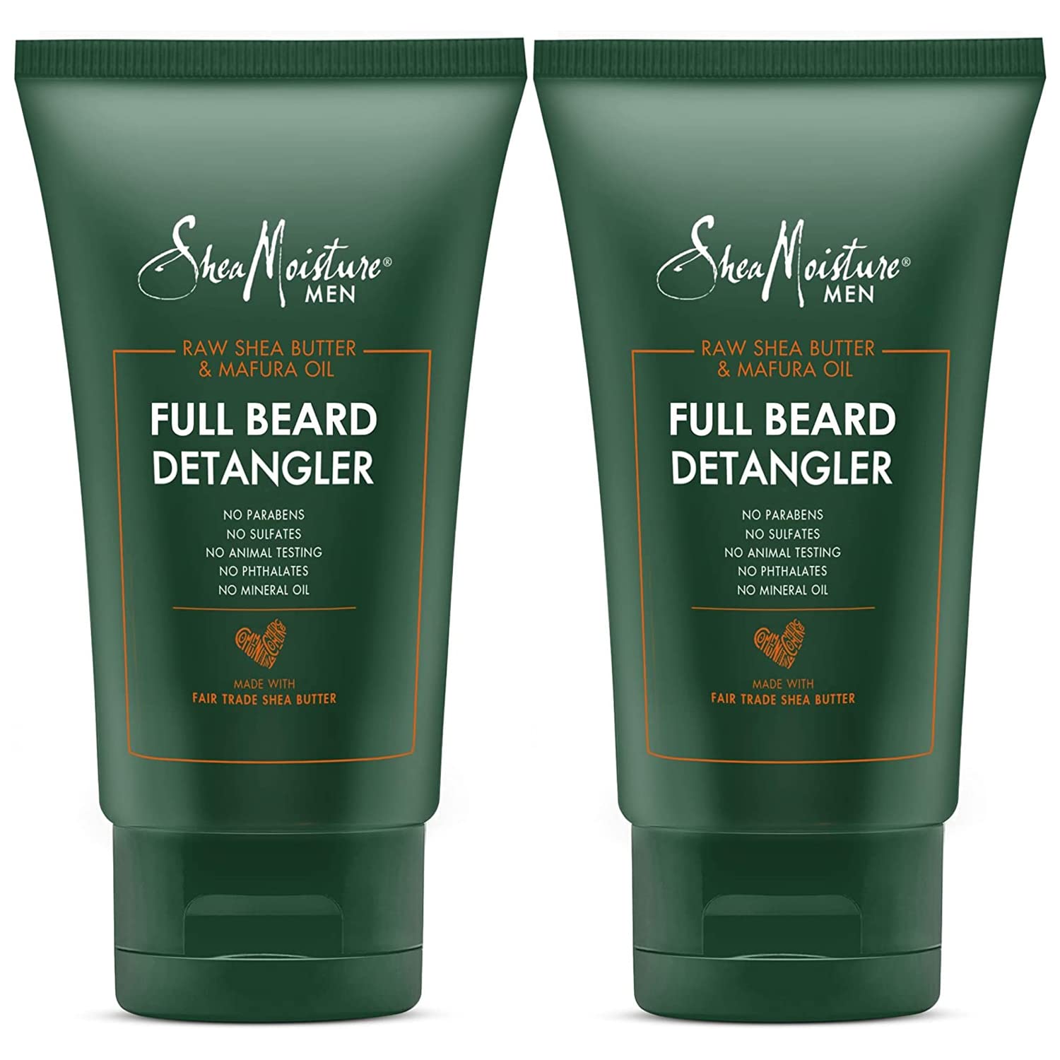 SheaMoisture Men Full Beard Detangler and Conditioner with Maracuja Oil & Shea Butter – Rich Moisturizing Cream to Soften and Detangle, Pack of 2-4 Oz Ea SheaMoisture Men Full Beard Detangler and Conditioner with Maracuja Oil & Shea Butter – Rich Moisturizing Cream to Soften and Detangle, Pack of 2-4 Oz Ea