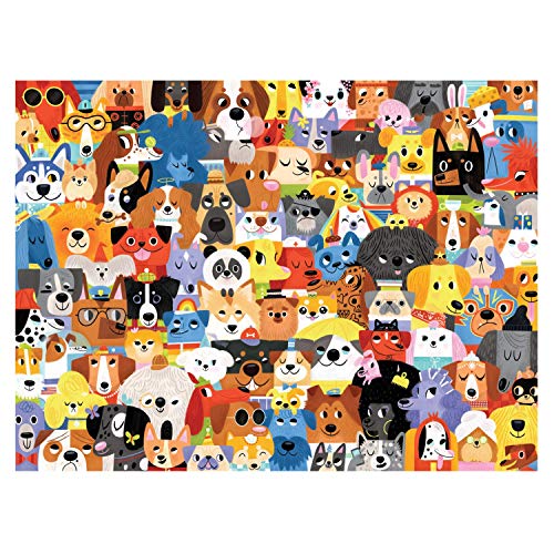 Crocodile Creek - Lots Of Dogs - 500Piece Jigsaw Puzzle For Ages 5 & Up, Multicolor, 1 Ea #TOP2