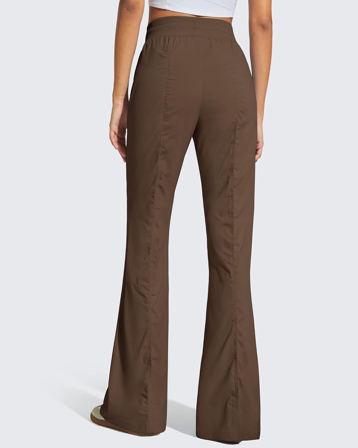 G4Free Breezeline Women's Flare Leggings with Pockets High Waist Drawstring Casual Pants Outdoor - Image 2