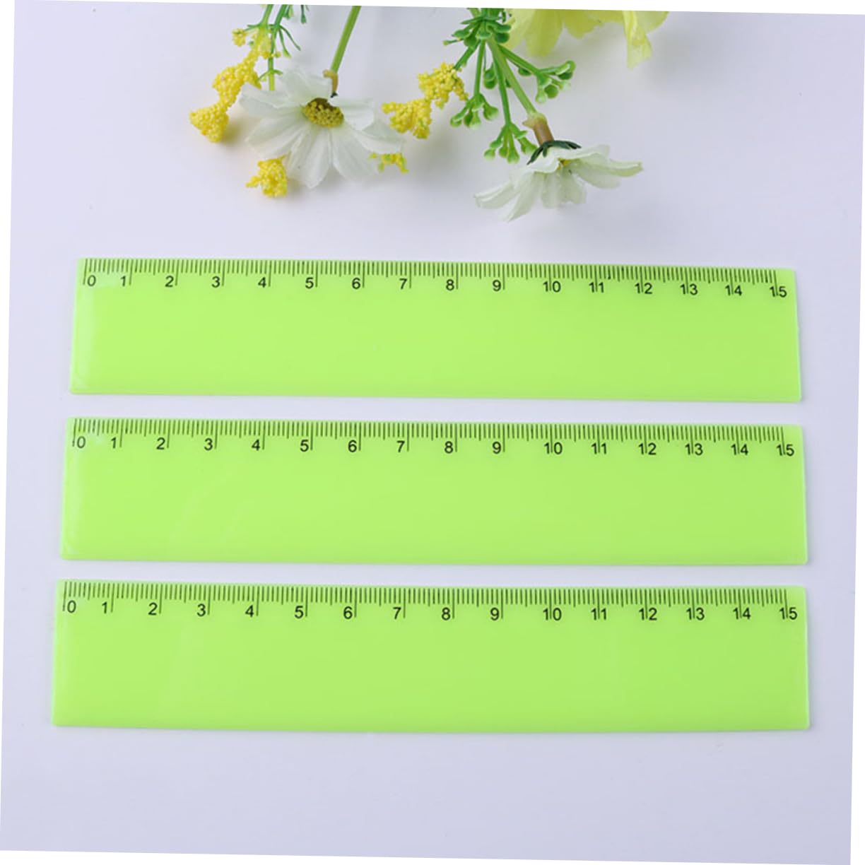 OSALADI 5 Set Righello Colorato Governate Studenti Che Misurano Righelli Righello Chiaro Misurazione Del Righello Governanti Per Gli Studenti Sovrano Trasparente Plastica 25 Pezzi * 5