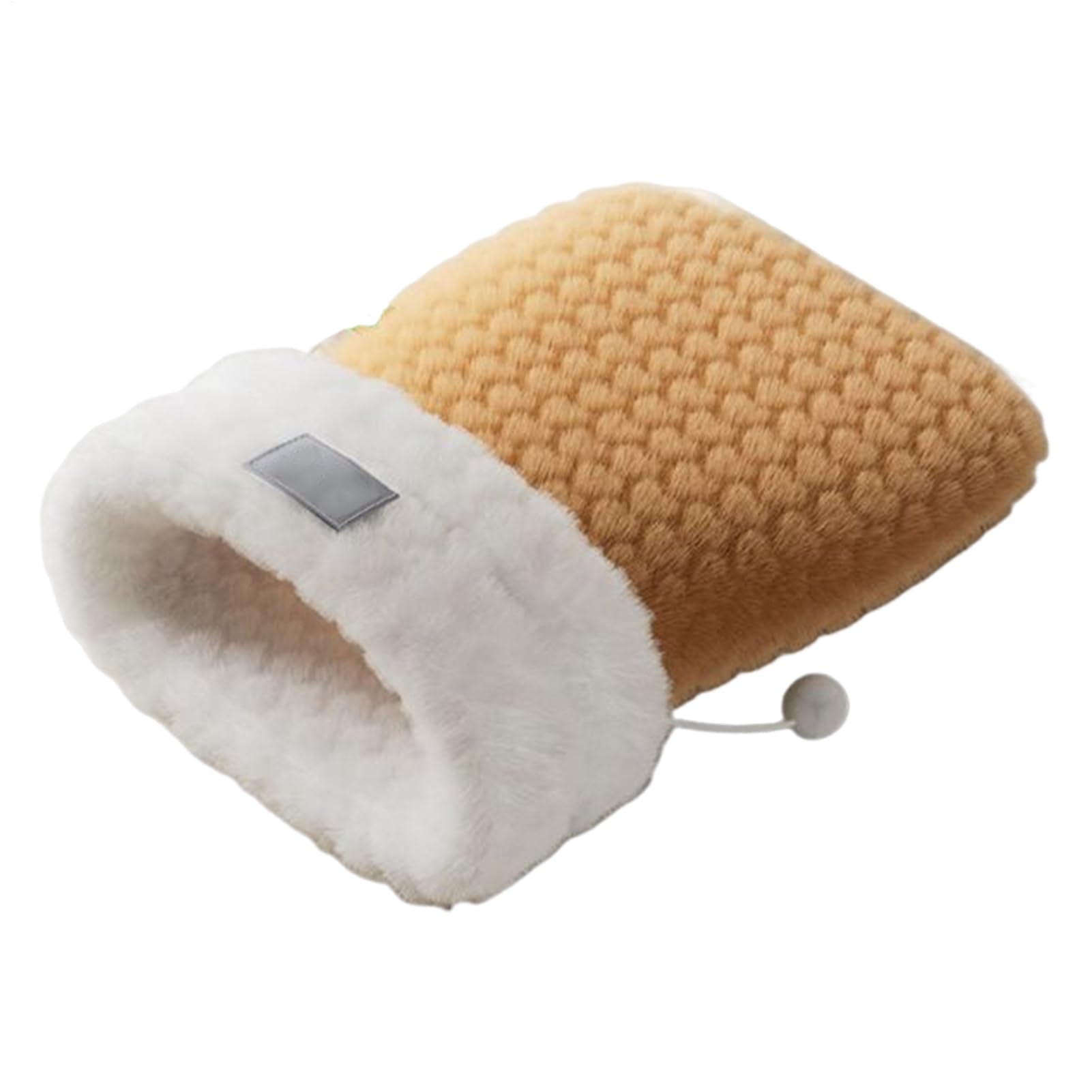 Cave pour chat et nid pour chats d'intérieur couchage peluche amovible