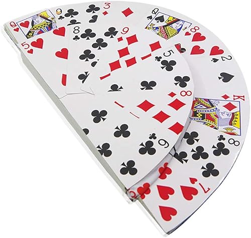 Miniatura 2 de Enjoyer - Tarjeta plegable para fanáticos a tarjetas, sombrero de copa, trucos mágicos, ilusiones de escenario, accesorios de comedia, accesorios de