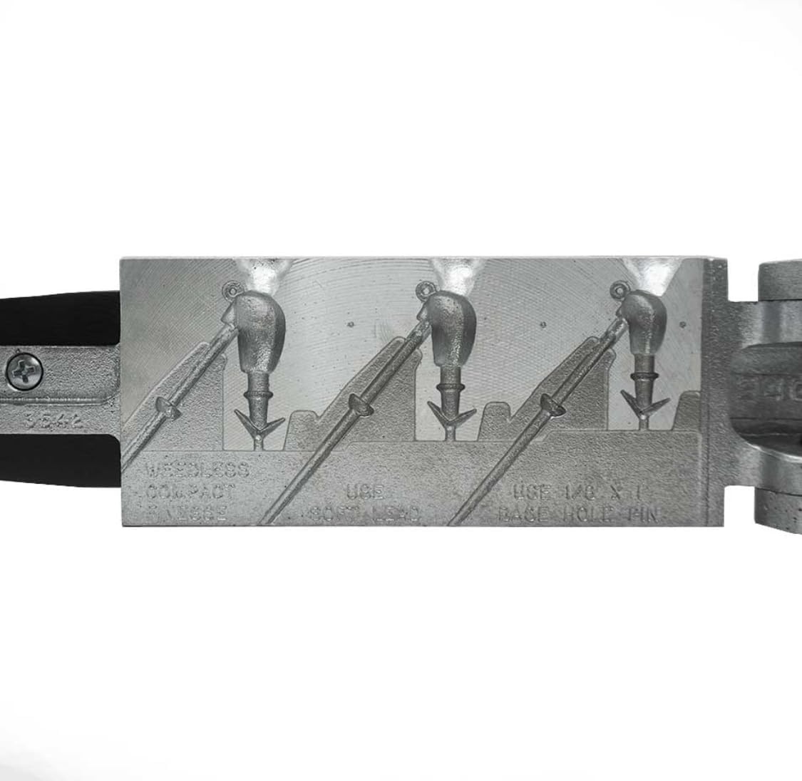 Do It Weedless Compact Jig 1/4, 3/8, 1/2 oz. Do it Mold (3542) Cavities 3 Total