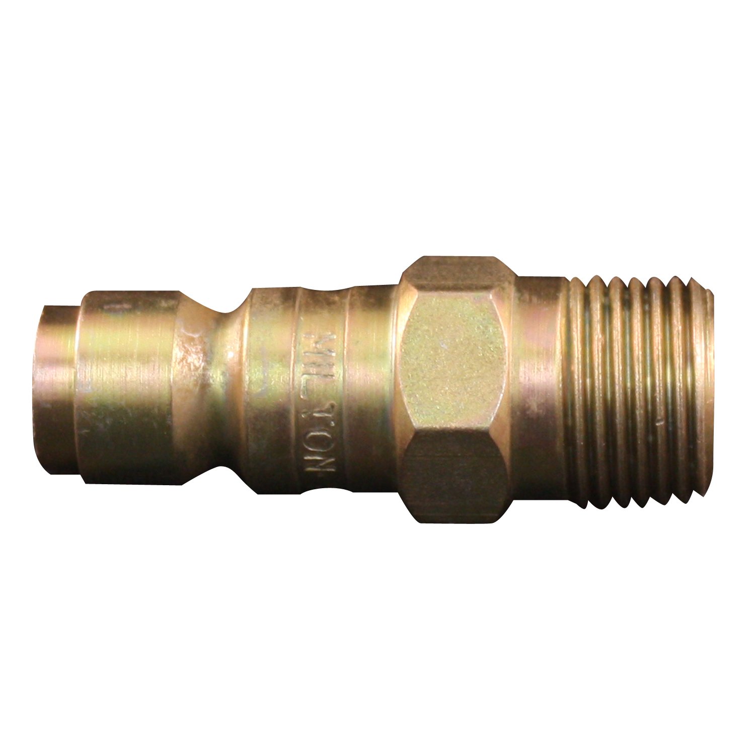 Conector de aire MILS-1807 Milton de estilo P con rosca NPT hembra de 1/4" en pack de 2 unidades