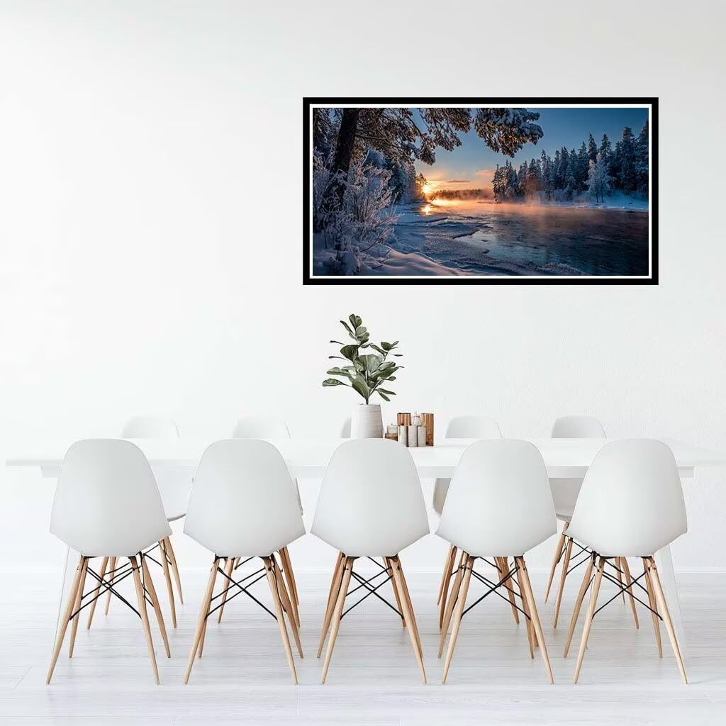 Diamond Painting Erwachsene Winterlandschaft Diamant Painting Bilder-L498