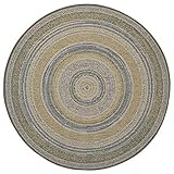 Teppich Rund Classic Vinyl Record Yellow 120x120cm für Innen und Außen
