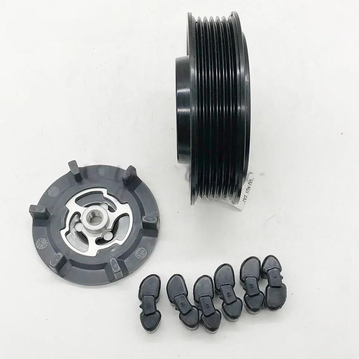 embrayage climatisation Poulie d'embrayage de compresseur AC, Convient pour Passat B6 CC, Octavia, Superb 447260 – 1705 kit embrayage clim