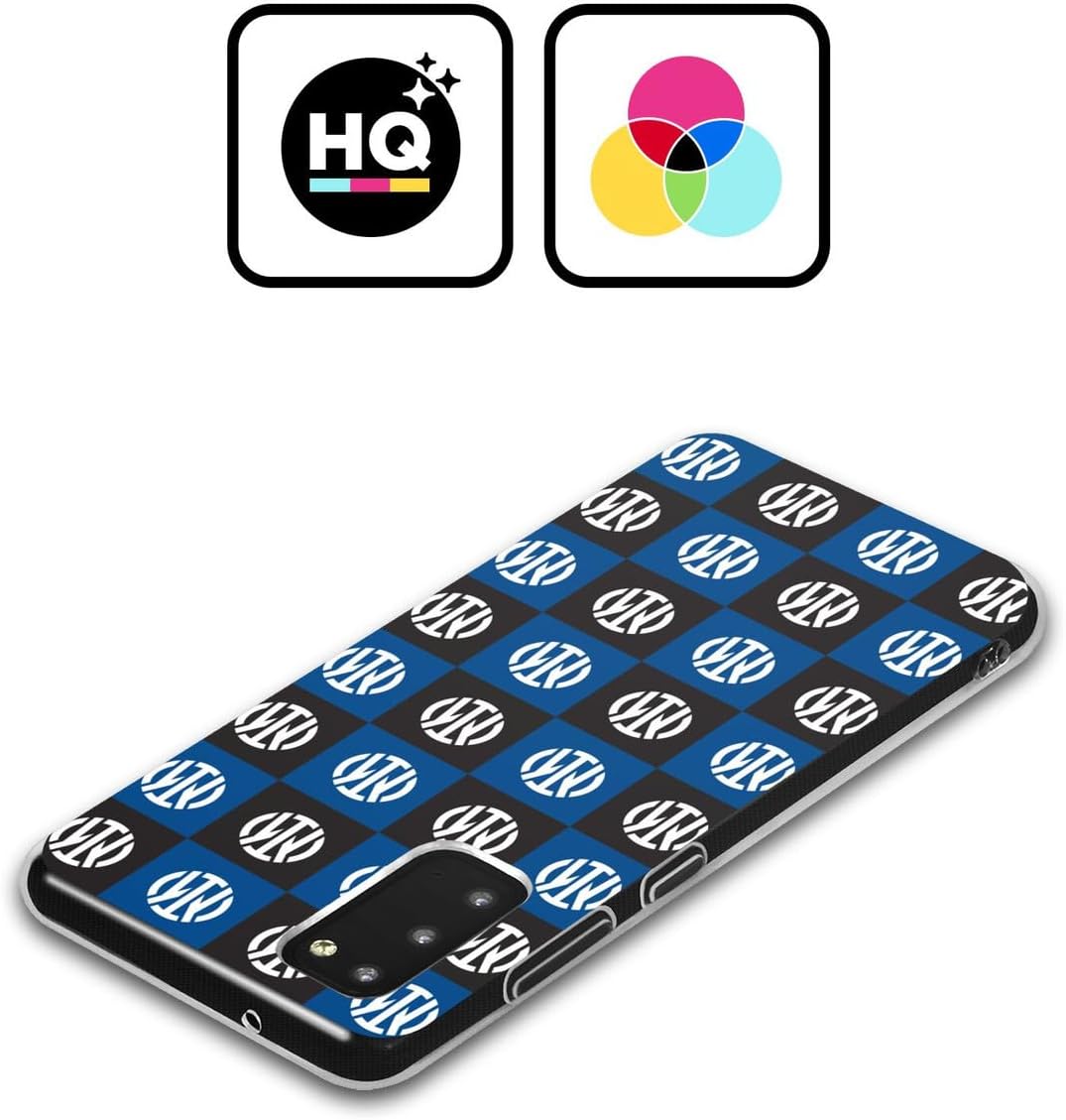Head Case Designs Officially Licensed Inter Milan Crest Patterns Gel Case [Military Grade Protection] Compatible with Samsung Galaxy S25 Ultra and Compatible with MagSafe