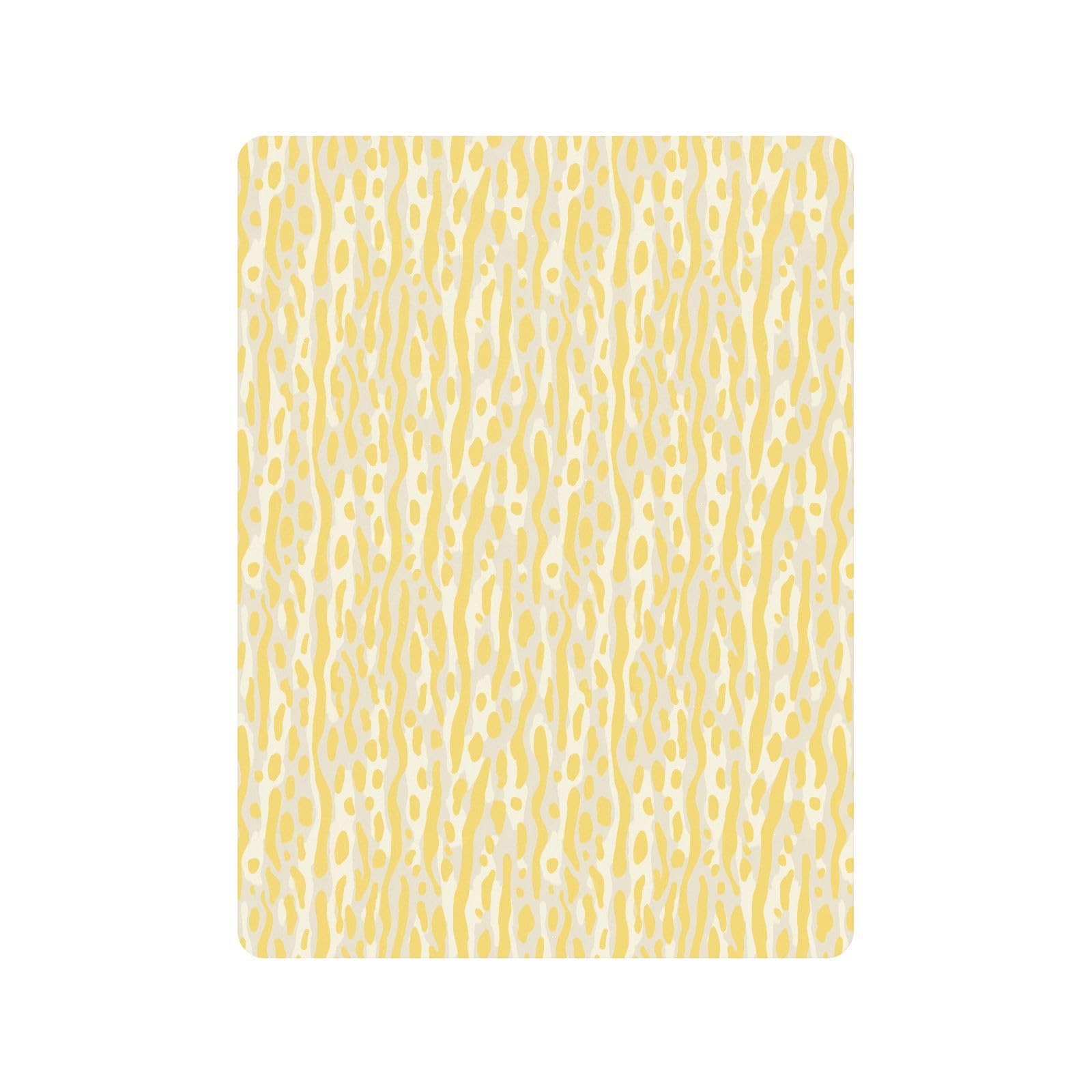 Sábanas de algodón para cuna, para bebés, niños y niñas, suaves, transpirables, con rayas góticas, color amarillo pastel, para decoración de guardería, 1 paquete de sabanas para cuna de 52 x 28