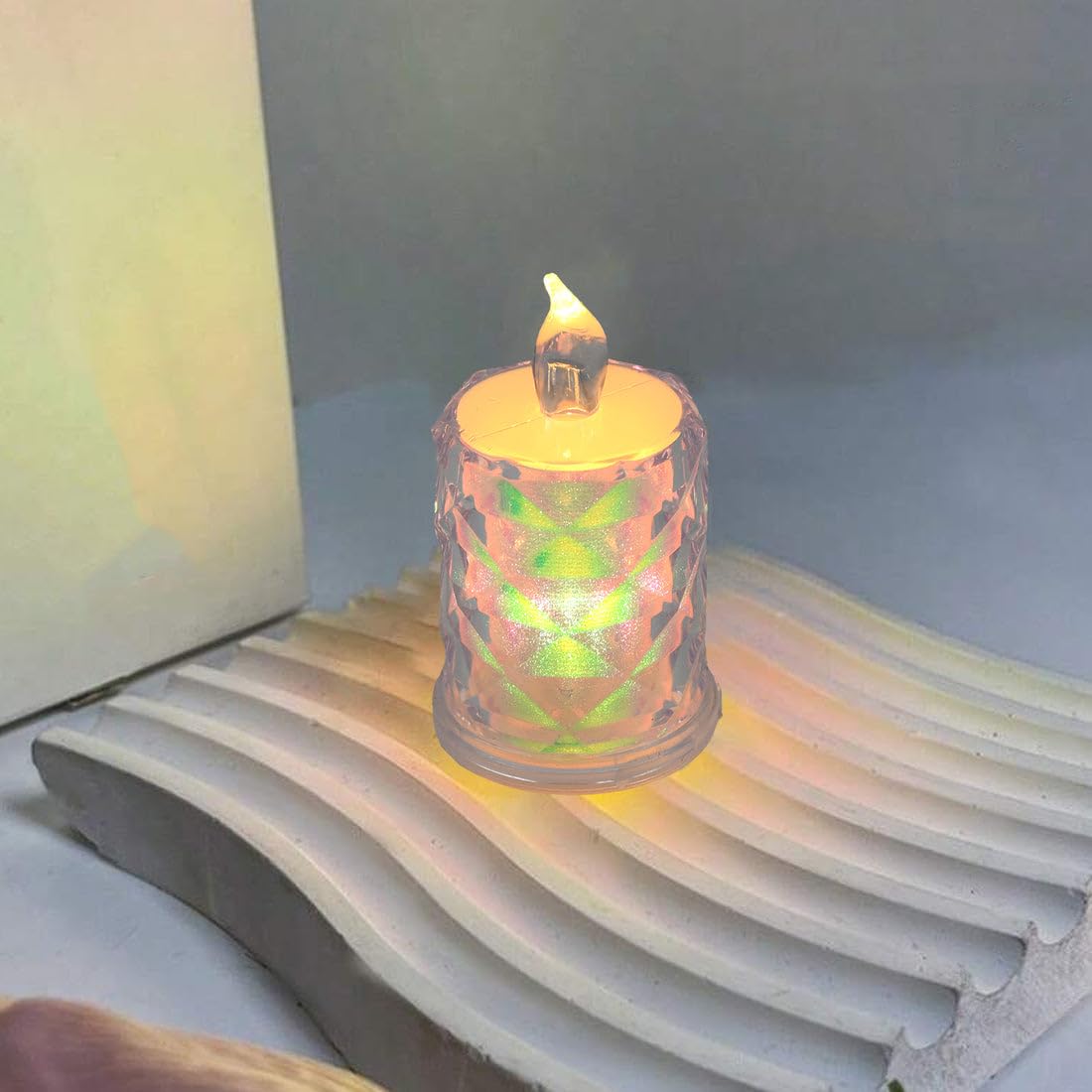 Festive Lighting for Any Occasion: Pack LED Tealight Candles-image-43