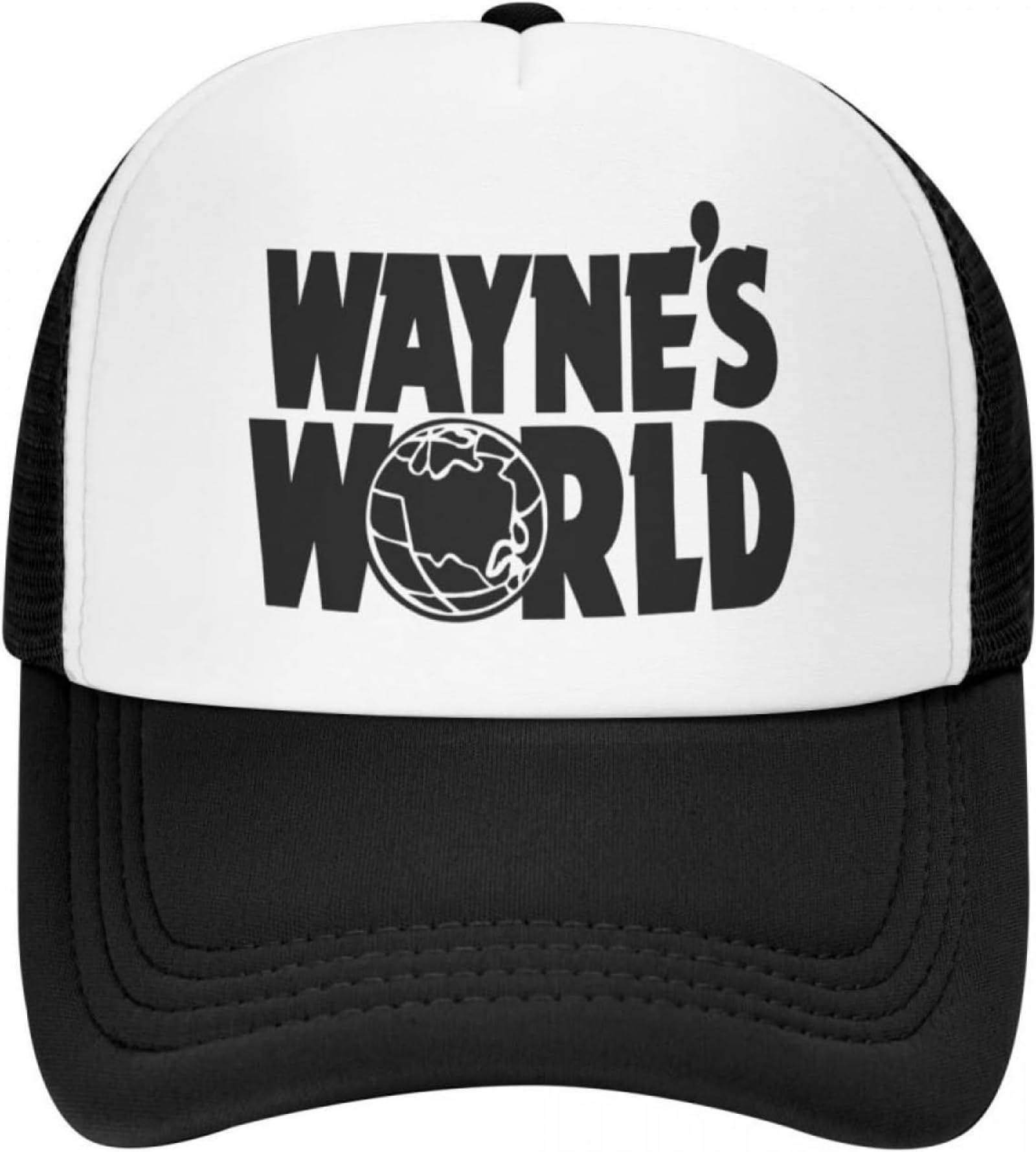 Bdjyhacp Unisex Color Baseball Cap Snapback Sun Hat Classic Wayne's World Baseball Cap For Women Men Breathable Trucker Hat Outdoor For Men Women