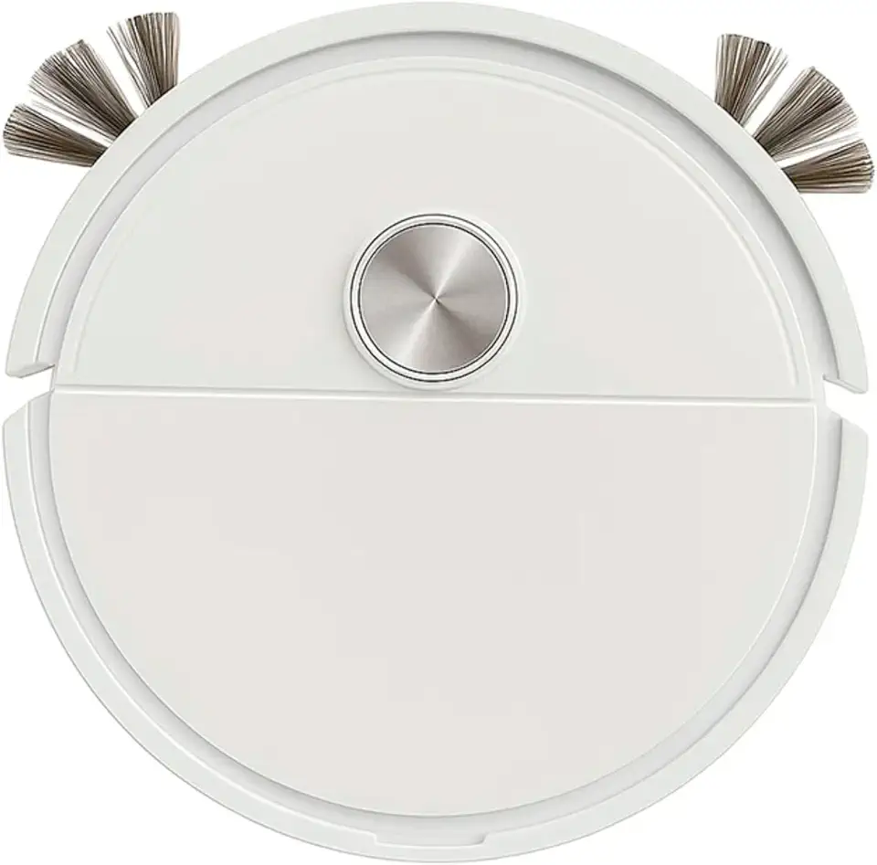 Mini Aspirador Robô Inteligente 2800 PA Silencioso 55 dB 24W 300ml - Bivolt, Recarregável e Ideal para Pets