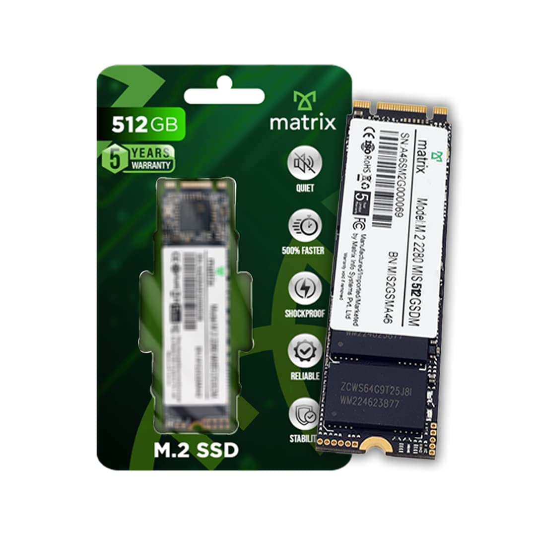 Amazon.in Buy Matrix 512GB M.2 (2280) Internal Solid State Drive (SSD