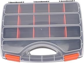 YARNOW Caixa De Ferramentas Caixa De Armazenamento Caixa De Ferramentas De Plástico Dividida Caixa De Ferragens Organizador De Parafusos Organizador De Componentes Eletrônicos Caixa De