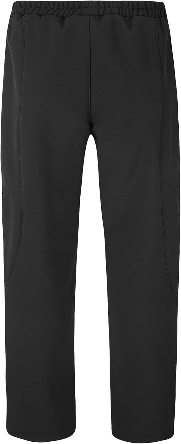 CAMLAKEE Kids Waterproof Hiking Pants Boys Girls Warm Winter Fleece Lined Outdoor Snow Ski Pants - Image 3