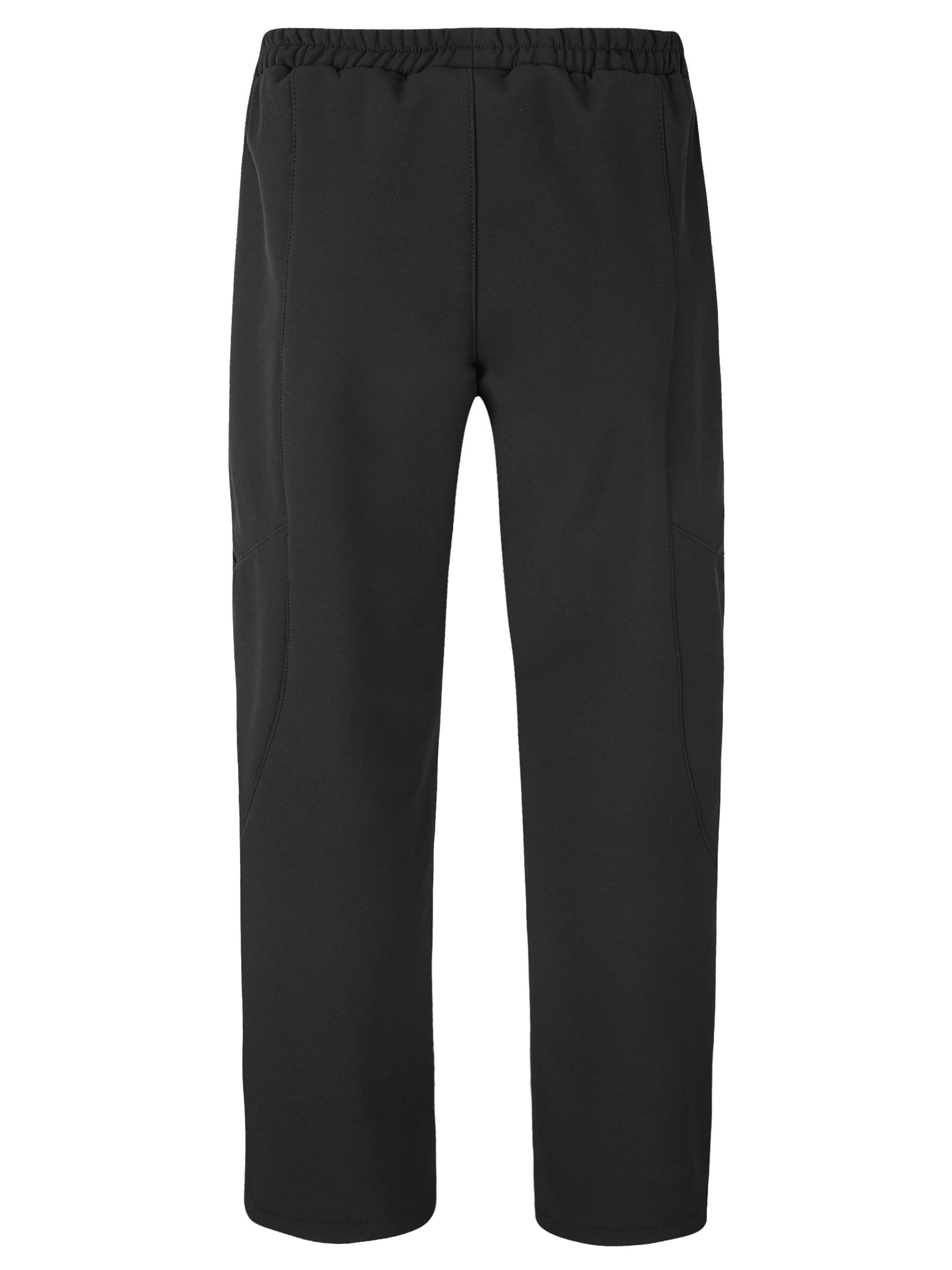 CAMLAKEE Pantalones Trekking Niños y Niñas Invierno Softshell con Forro Polar