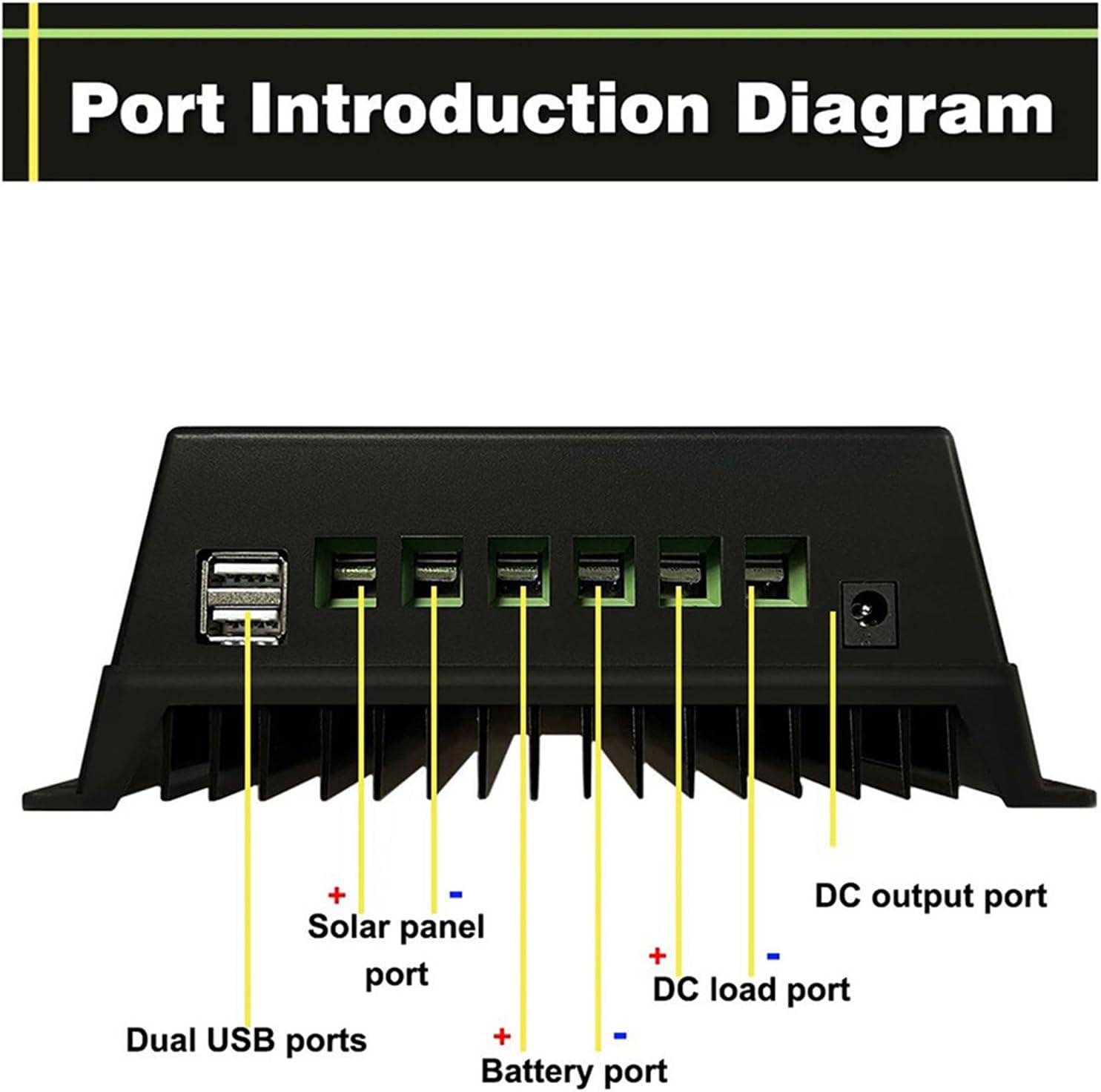 100/80/150/200A Solar Charging Controller Replacement Auto Solars Panel Charging Regulator with LCD Display Enduring MPPT Solar Controller with LCD Display