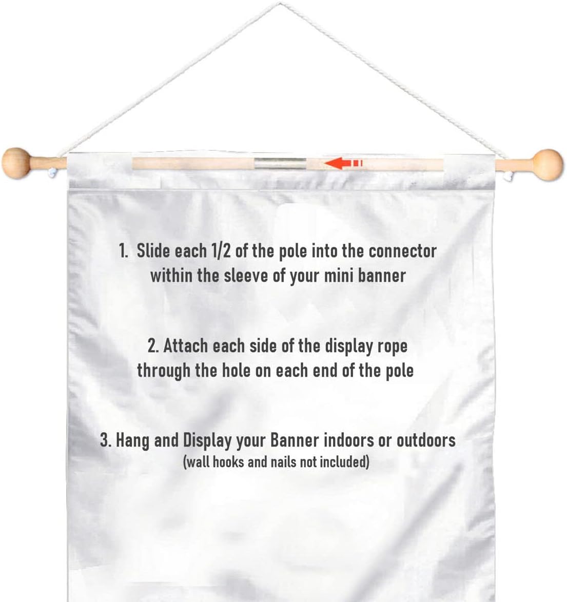 Penn State Nittany Lions Window Wall Banner Hanging Flag with Suction Cup - Image 6