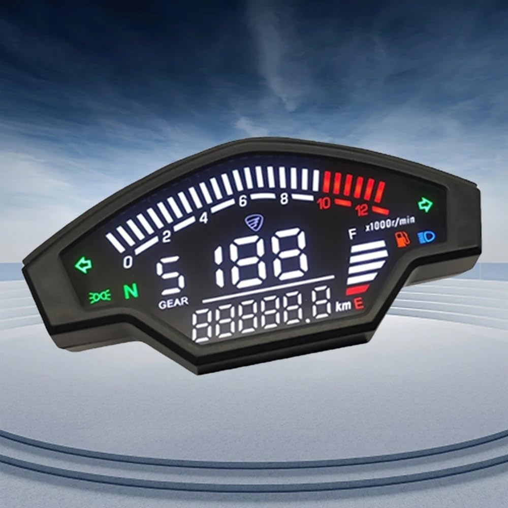 Odómetro Digital Velocímetro Digital, Odómetro, Pantalla, Tacómetro Electrónico, Odómetro, Alta Precisión para Modificación para Vortex200