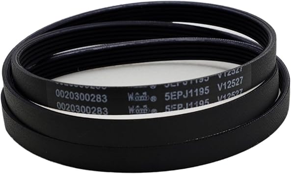 Compatible for Siemens Bosch Drum Washing Machine Belt 5EPJ1195 5PJ1195 5PJE1195 Rubber Rotating Belt Parts