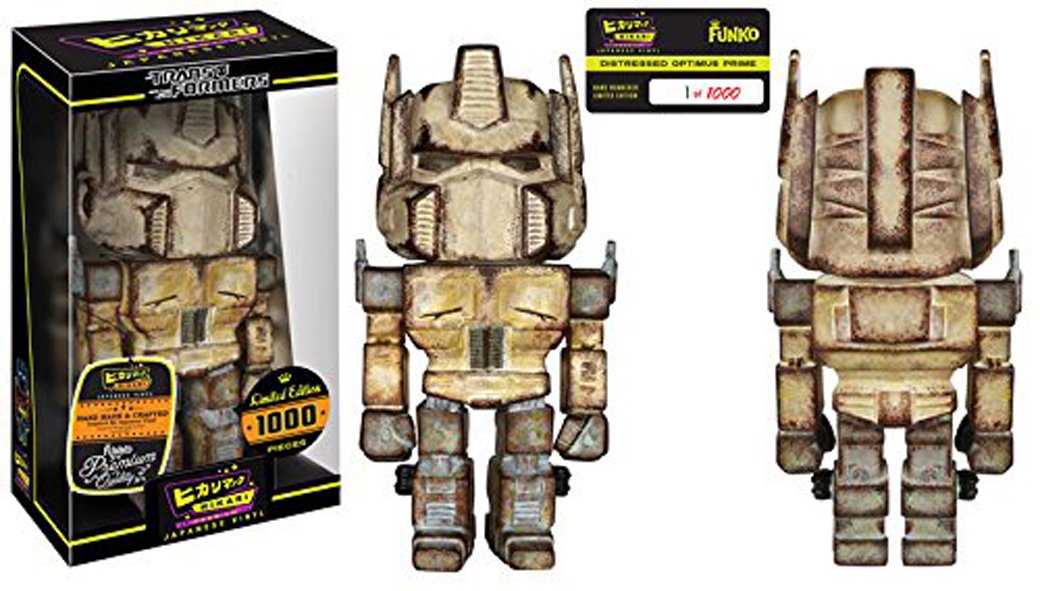 特撮 Transformers Funko Hikari Large Vinyl Figure: 7&quot; Distressed Optimus d2ldlup Amazon.com: Funko Hikari: Transformers - Optimus Prime Clear