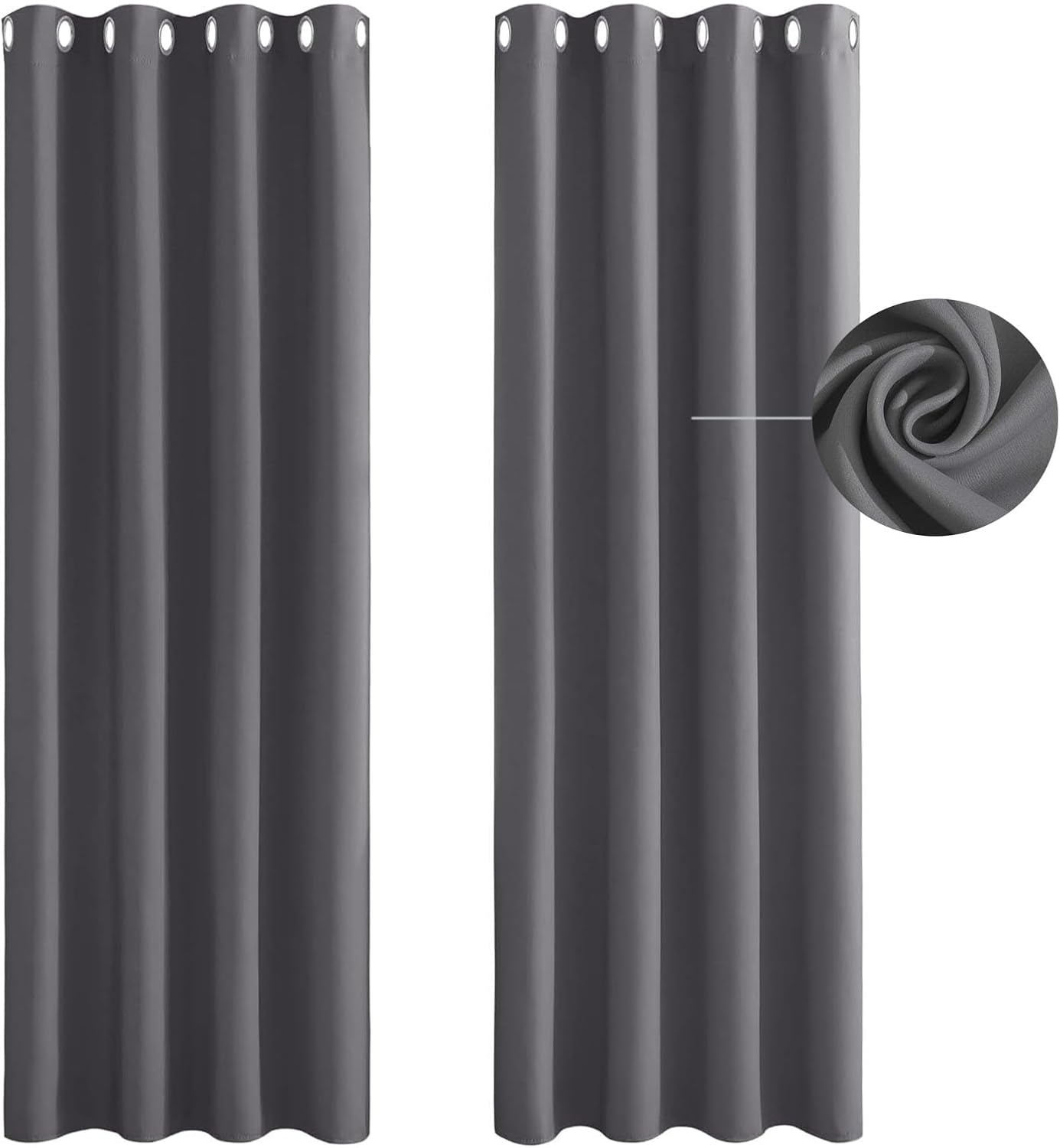 Victoria M. Aurora Verdunkelungsvorhang – Blickdicht, Mit Kräuselband, 140 X 235 Cm, 2er Pack, Hellblau