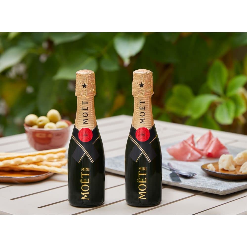 Champagne Mini Moët Impérial Brut 200 ML | Amazon.com.br