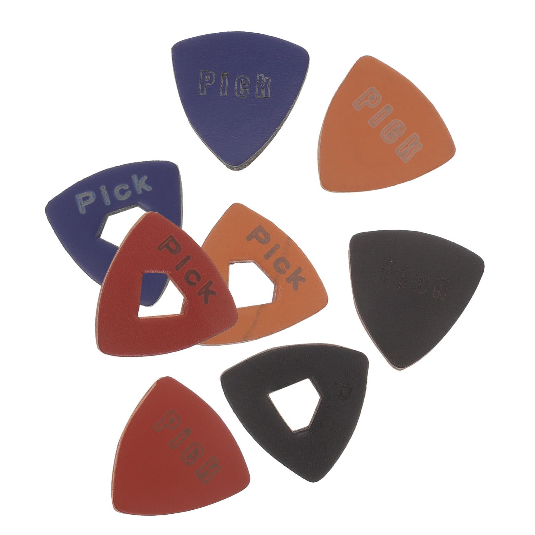 TOYANDONA 24pezzi Plettri Rinnovabile Per Chitarra e Ukulele Accessori Musicali Ergonomici e Resilienti Per Tutti Musicisti