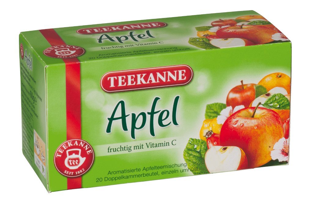 テーブル・机 Teekanne Amazon.com : 3x Teekanne (Apfel) apple (each box 20 tea bags