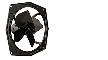 GM Xenix Heavy Duty Metal Ventilation Fan 1400 RPM - Gold Black (450 mm)