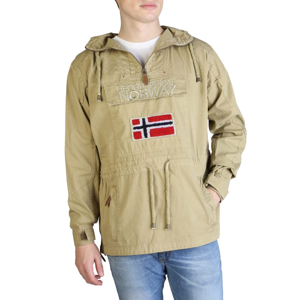 Geographical NorwayChomer_Man Outerwear Jacket Brown