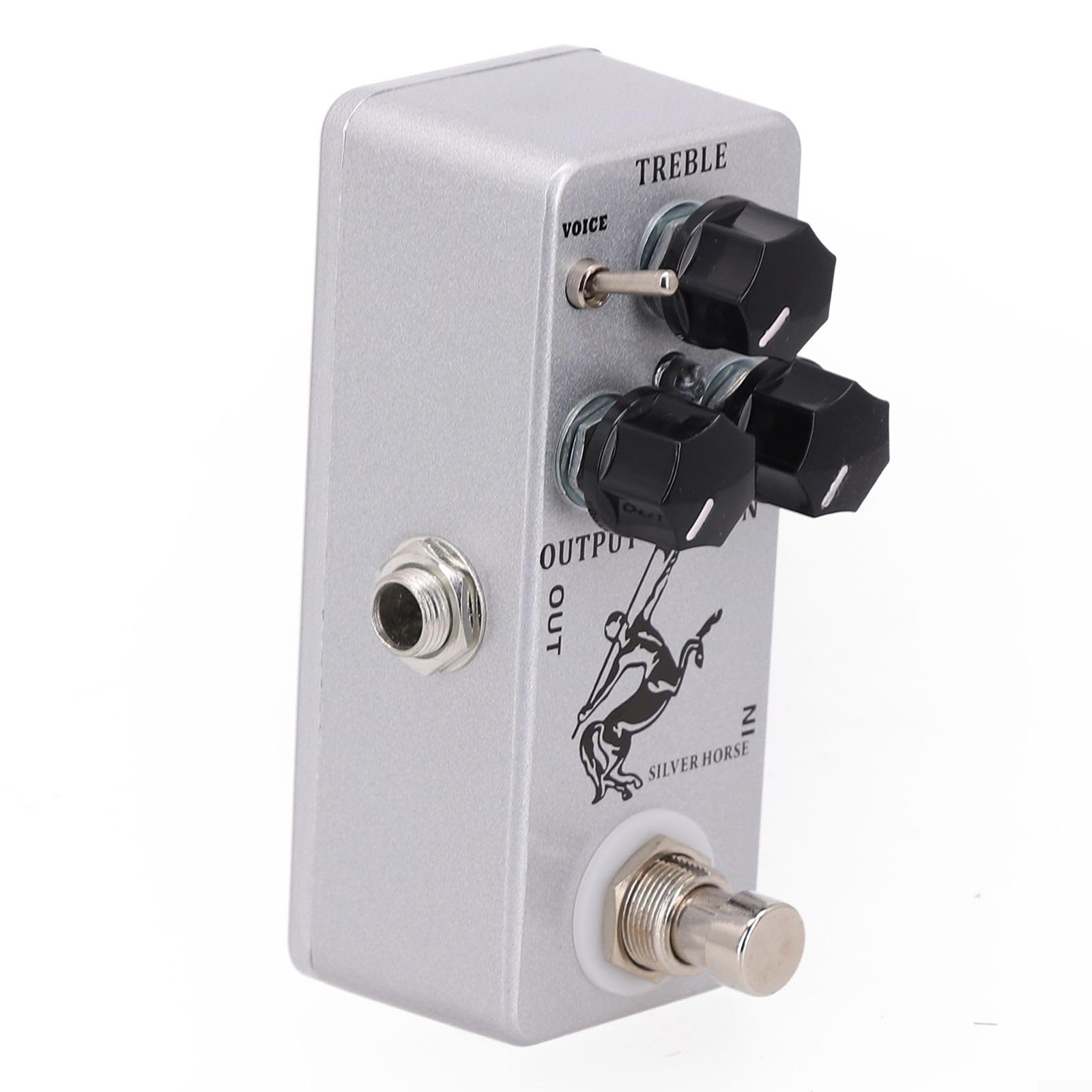 Per mini pedale Overdrive per chitarra elettrica, funzione Boost, compatto
