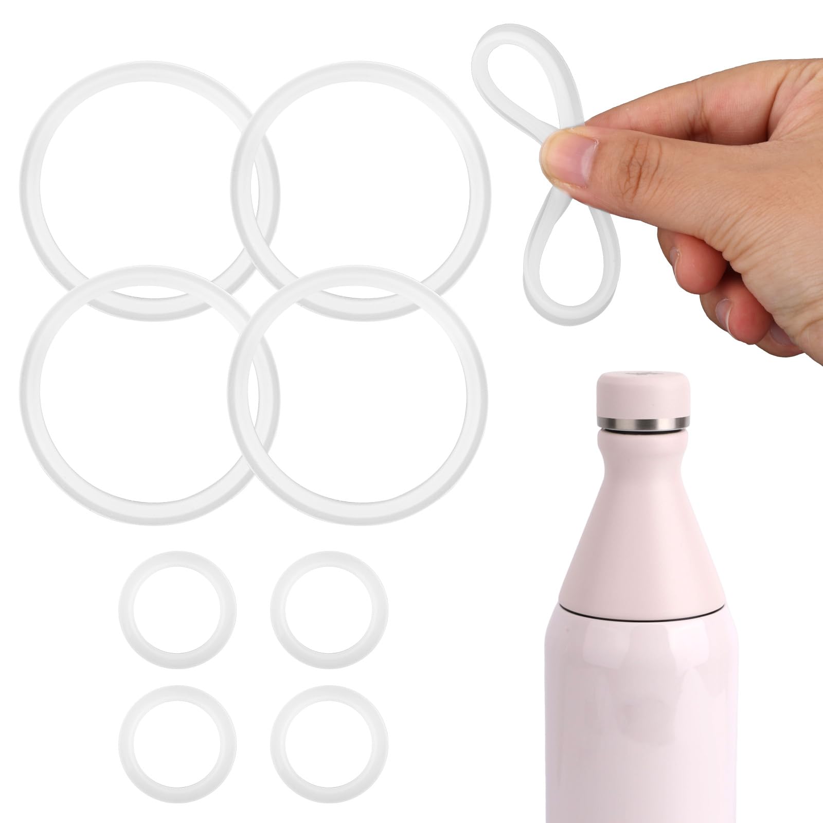 8pcs Replacement Gaskets for Stanley All Day Slim Bottle 20oz & 34oz, Durable Leak-Proof Seal Rings for Water Bottles-picture-26