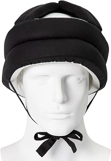 Holiberty Elder Safety Bump Cap - Breathable Cotton Head Protector for Seniors, Adjustable Fall Prevention Hat 50-75cm
