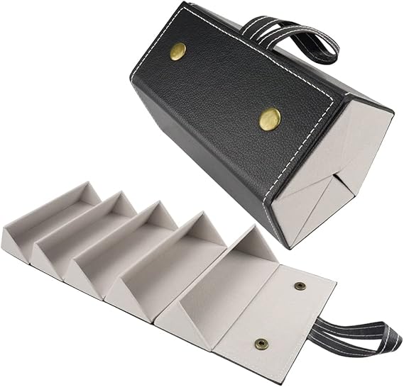 Amazon Raffina サングラス 収納ケース 壁掛け収納 眼鏡ケース メガネ収納 サングラス収納 複数収納 5本入る 折り畳み 贈り物 おしゃれ ブラック 眼鏡小物 通販