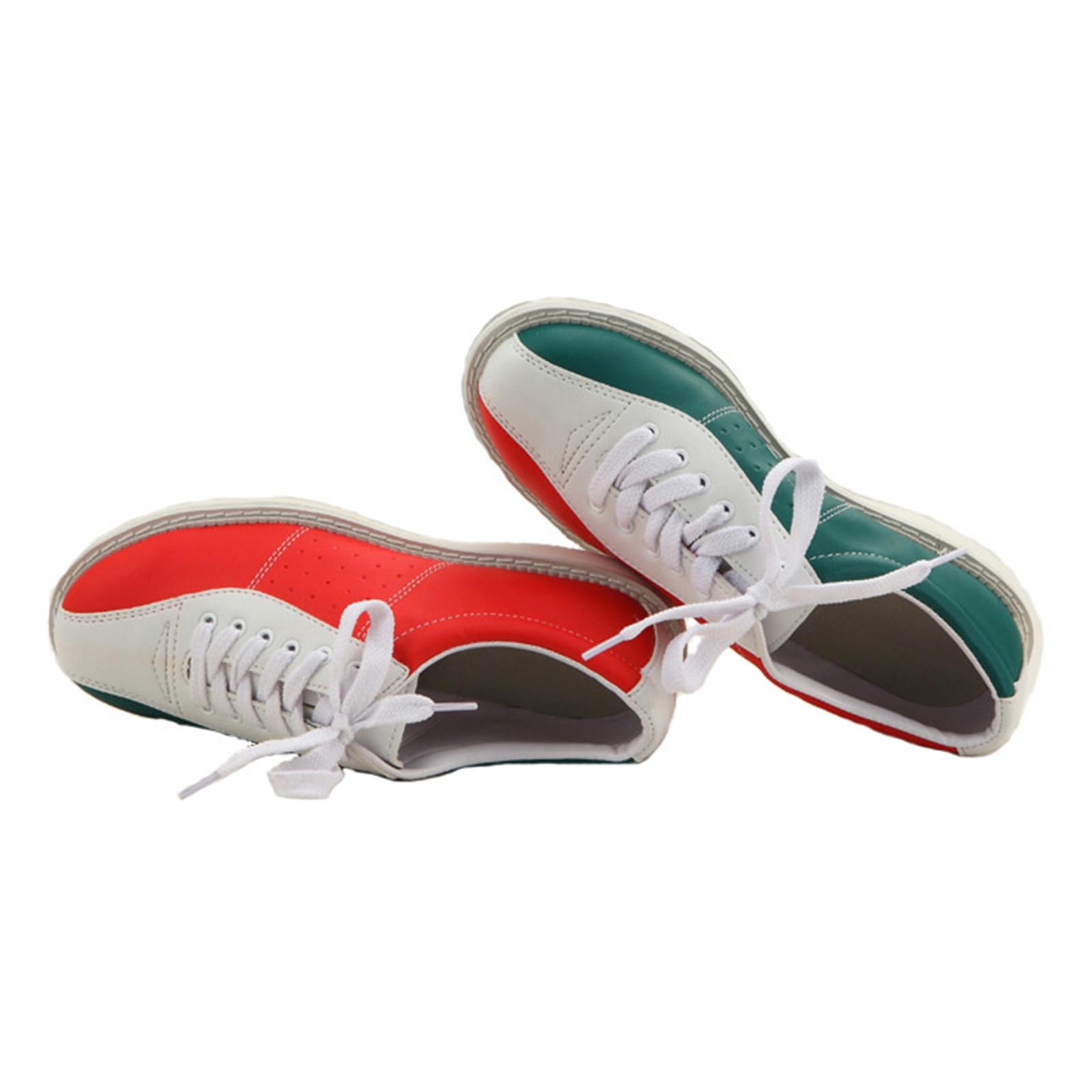 JiuQing Bowlingschuhe Herren Damen Mikrofaser Gleitsohle Für Anfänger Bowling-Trainingsschuhe