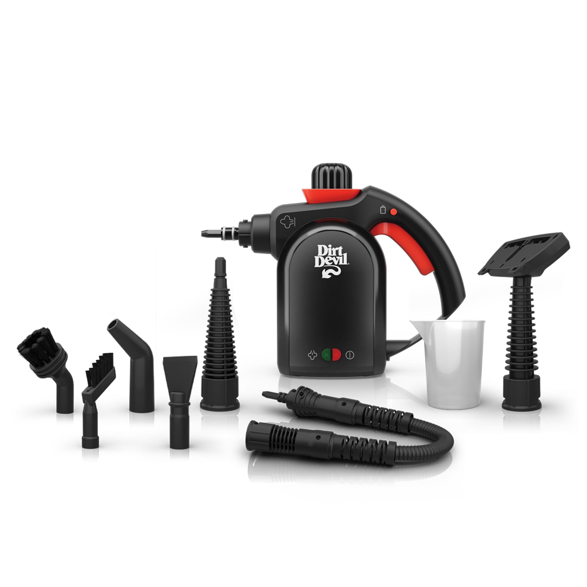 Dirt Devil 7-in-1 Portable Handheld Steamer, with Specialized