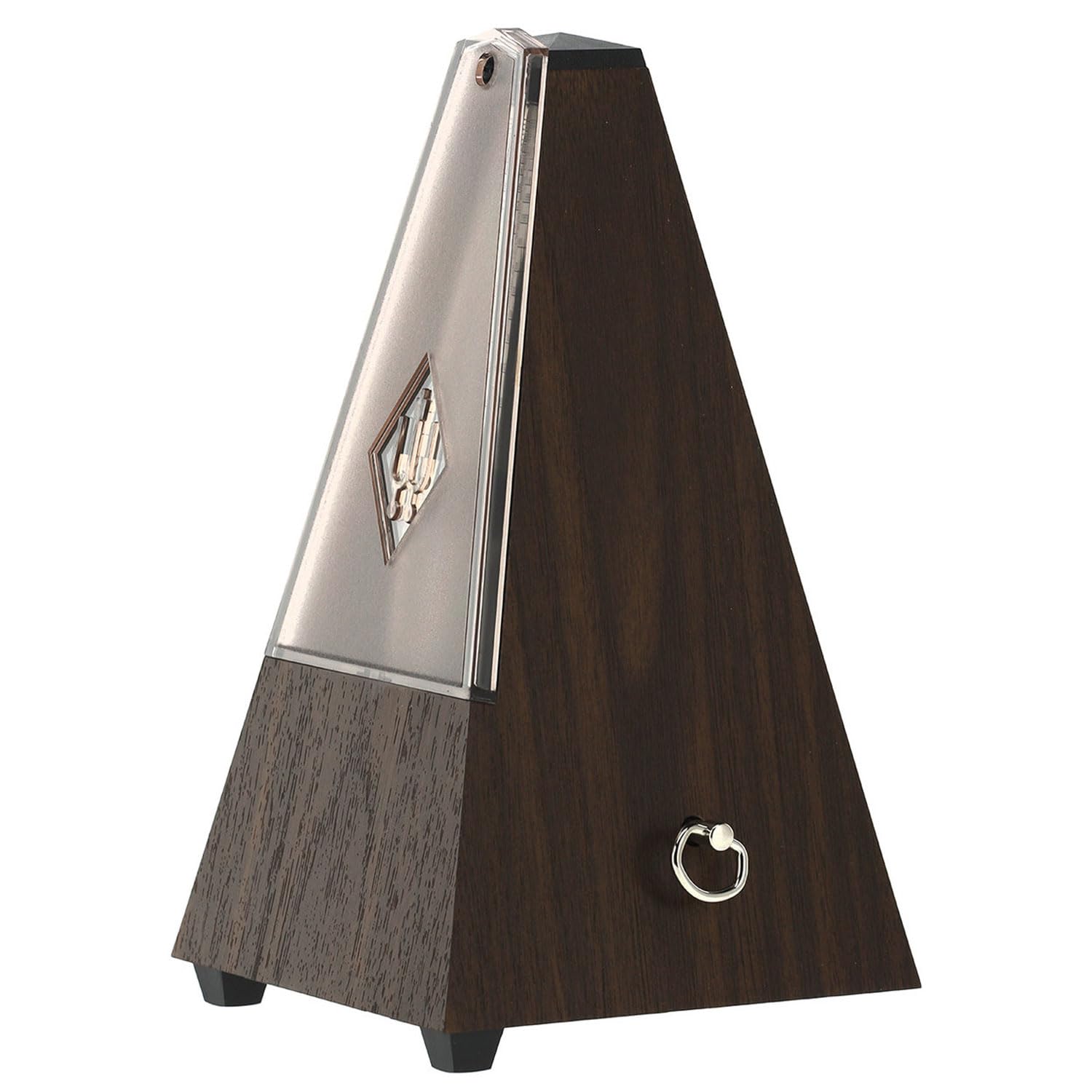 Wittner Métronome mécanique en noyer 804 K avec chiffon microfibre Keepdrum