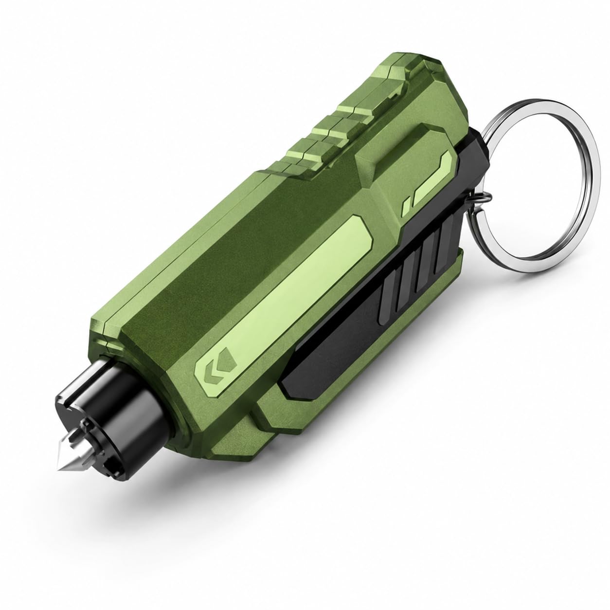 Satmarhz Car Breaker Safety Hammer Emergency Escape Tool, Green Window Glass Breaking Tool and Seatbelt Cutter, Mini Belt Rescue Hammer for Vehicles-image-8