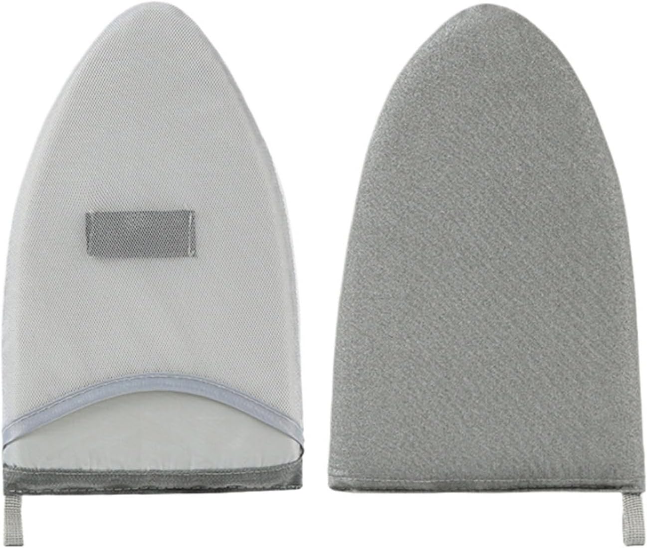 Grey Heat Resistant Ironing Glove Handheld Mini Ironing Pad for Garment Steamer(Grey 1PCS)