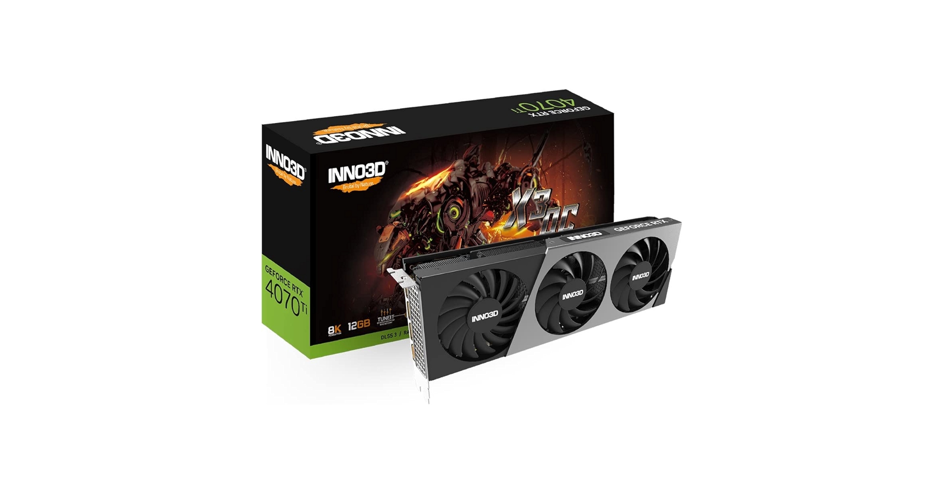Amazon | INNO3D GEFORCE RTX 4070 Ti X3 OC 12GB GDDR6X