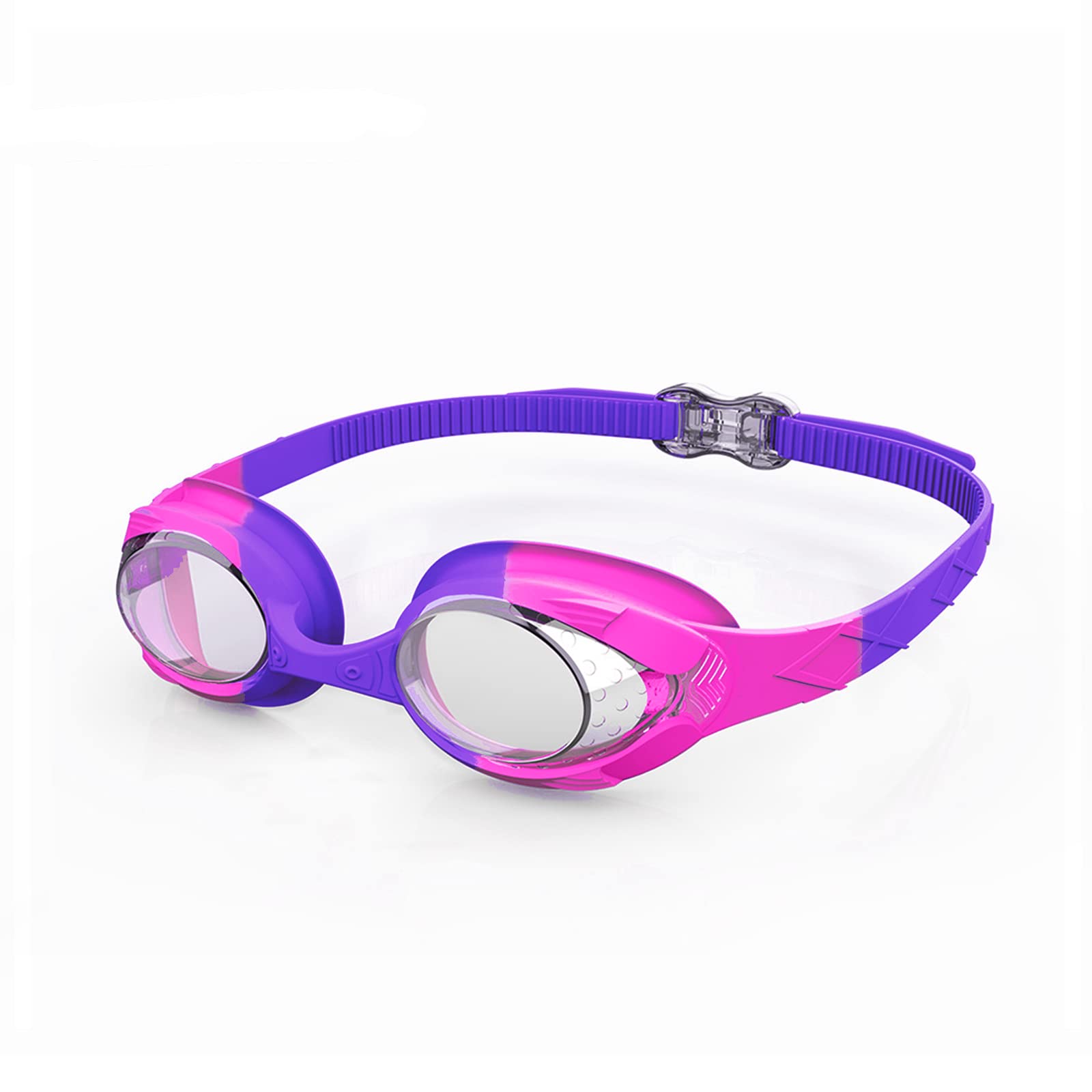 SWAUSWAUK Gafas Natacion Niños - Gafas Piscina para Niños Niñas de 4 a 12 años, Antivaho Impermeable Fácil de Ajustar