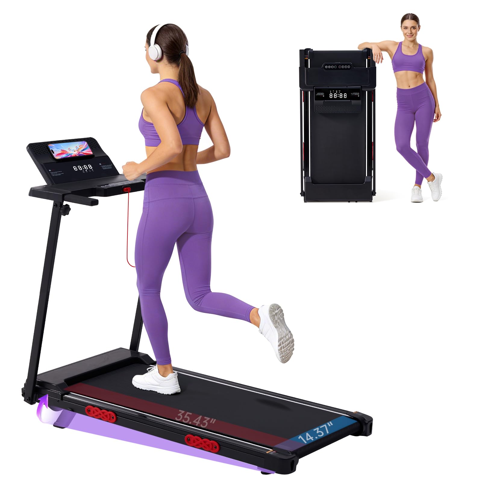 Photo 1 of *** FACTORY SEALED ***
Kassadin LS381 Treadmill - 3.5HP, 400lb Capacity