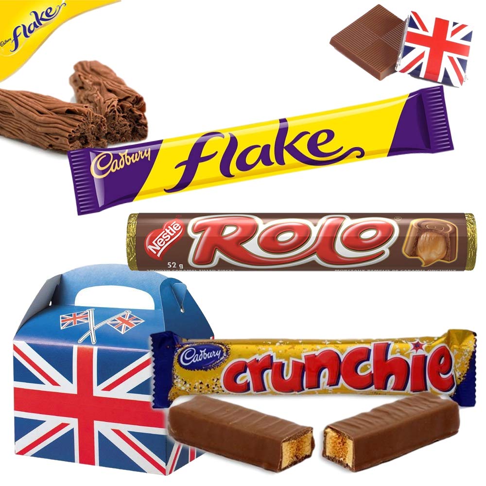 Buy British Chocolate Selection Gift Box Cadbury Crunchie x4. Cadbury