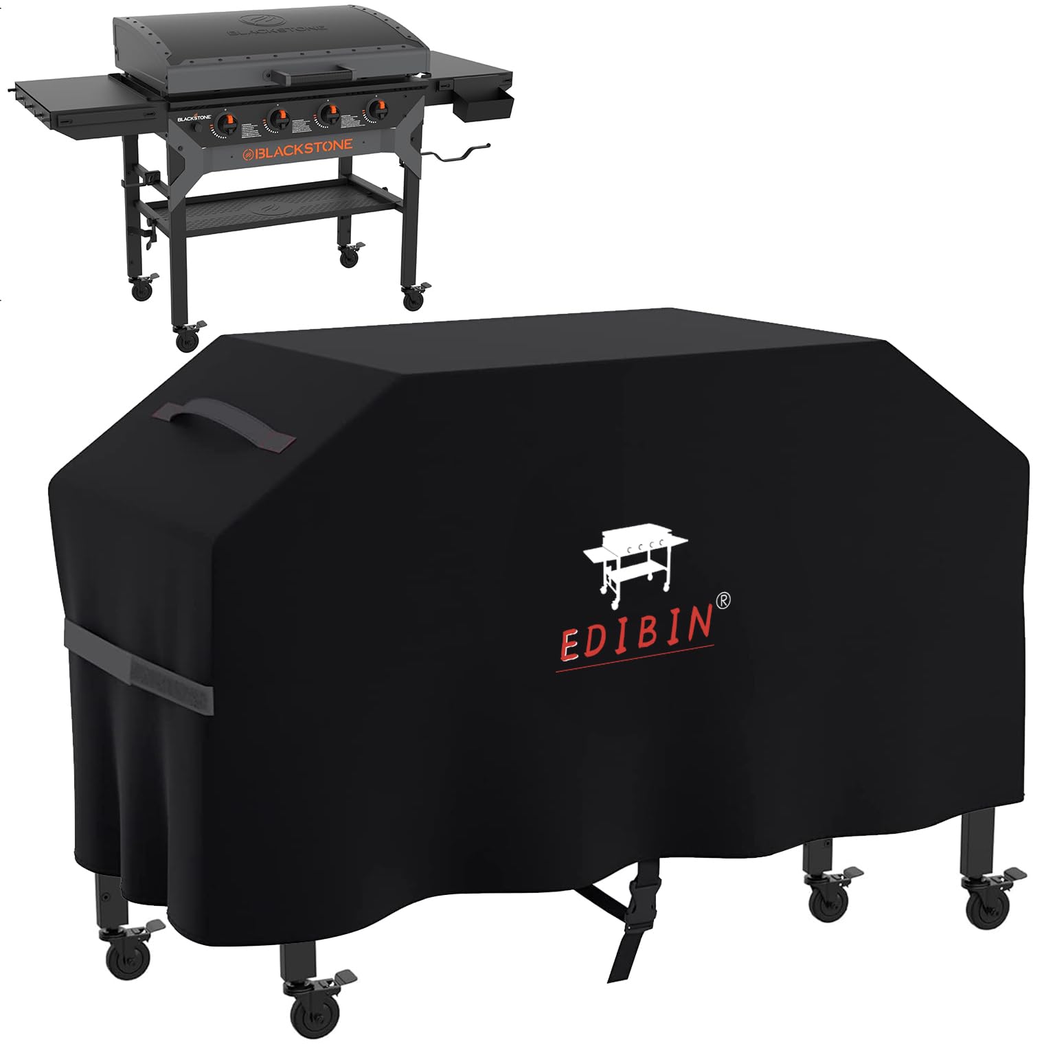 Ersatz-Grillplatte Für Blackstone 91,4 Cm Omnivore (Modell 1554, 2177, Etc.) – Winddicht, X-förmige Unterseite