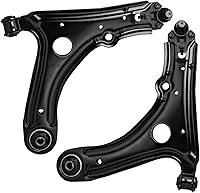 Vista 176 de Detroit Axle - 2 brazos de control inferiores delanteros para Jeep Grand Cherokee Commander 05-10 2005 2006 2007 2008 2009 2010 Conjunto de brazos